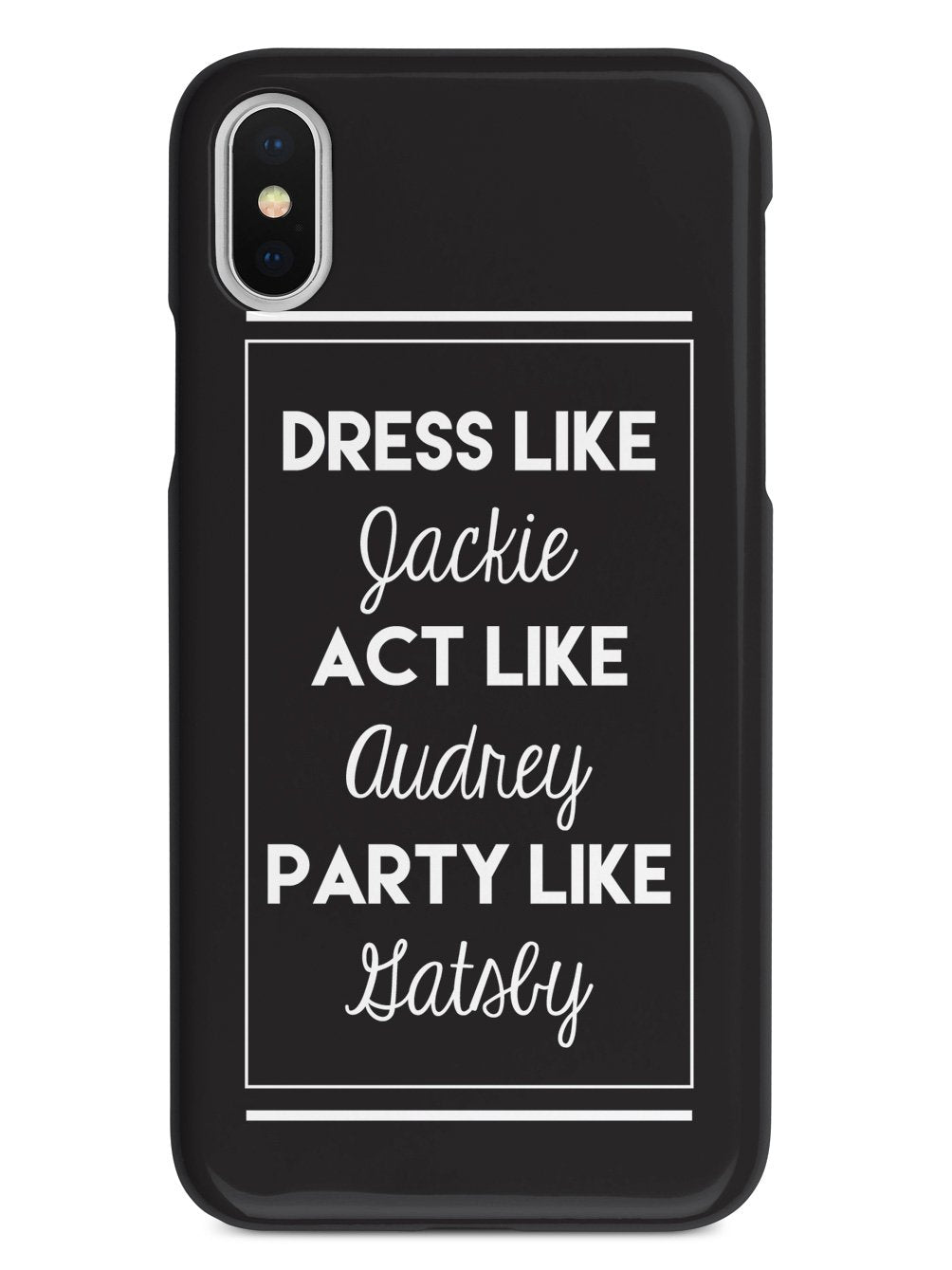 Jackie, Audrey, and Gatsby Case
