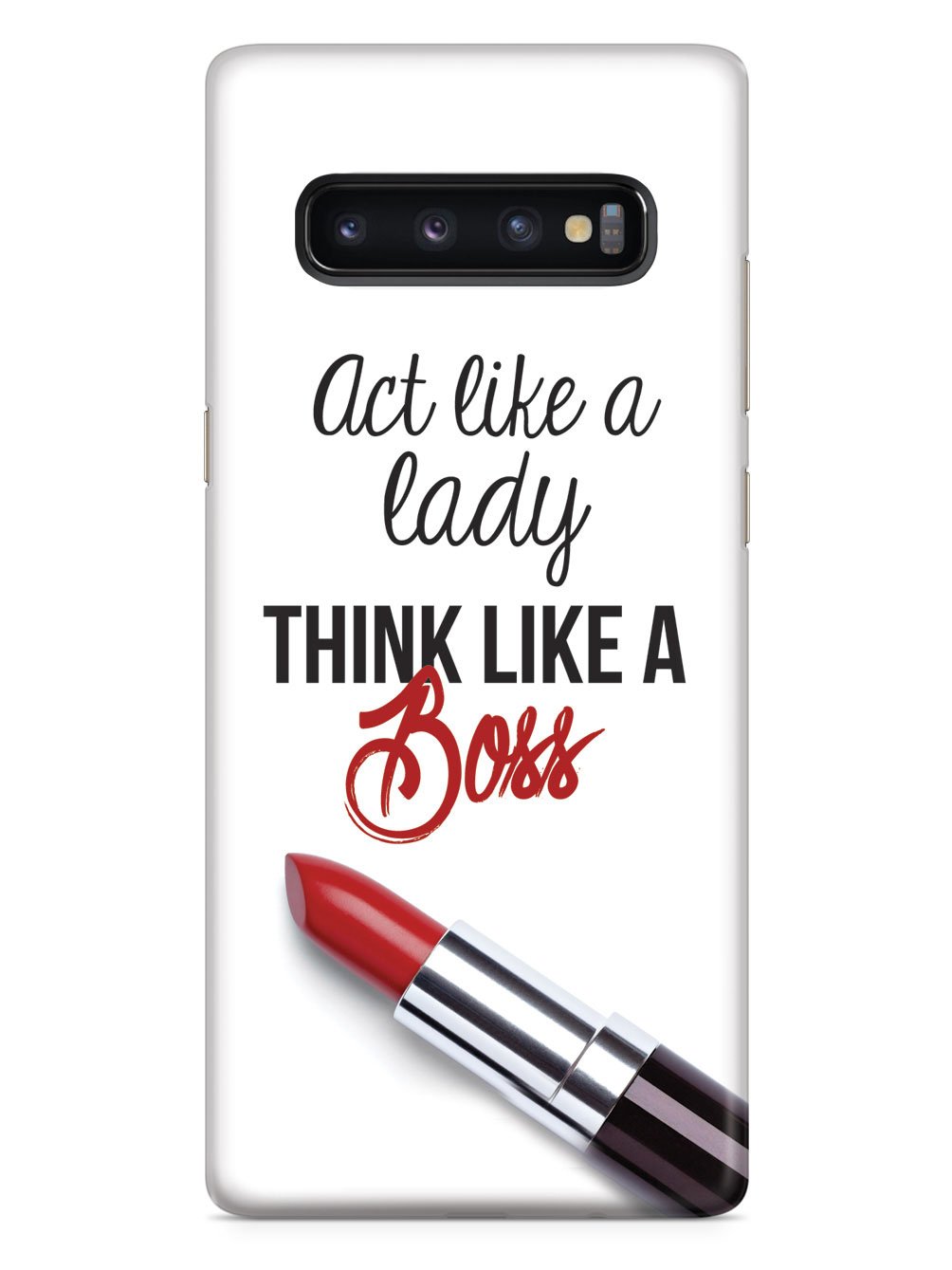 Act Like a Lady, Think Like a Boss Case