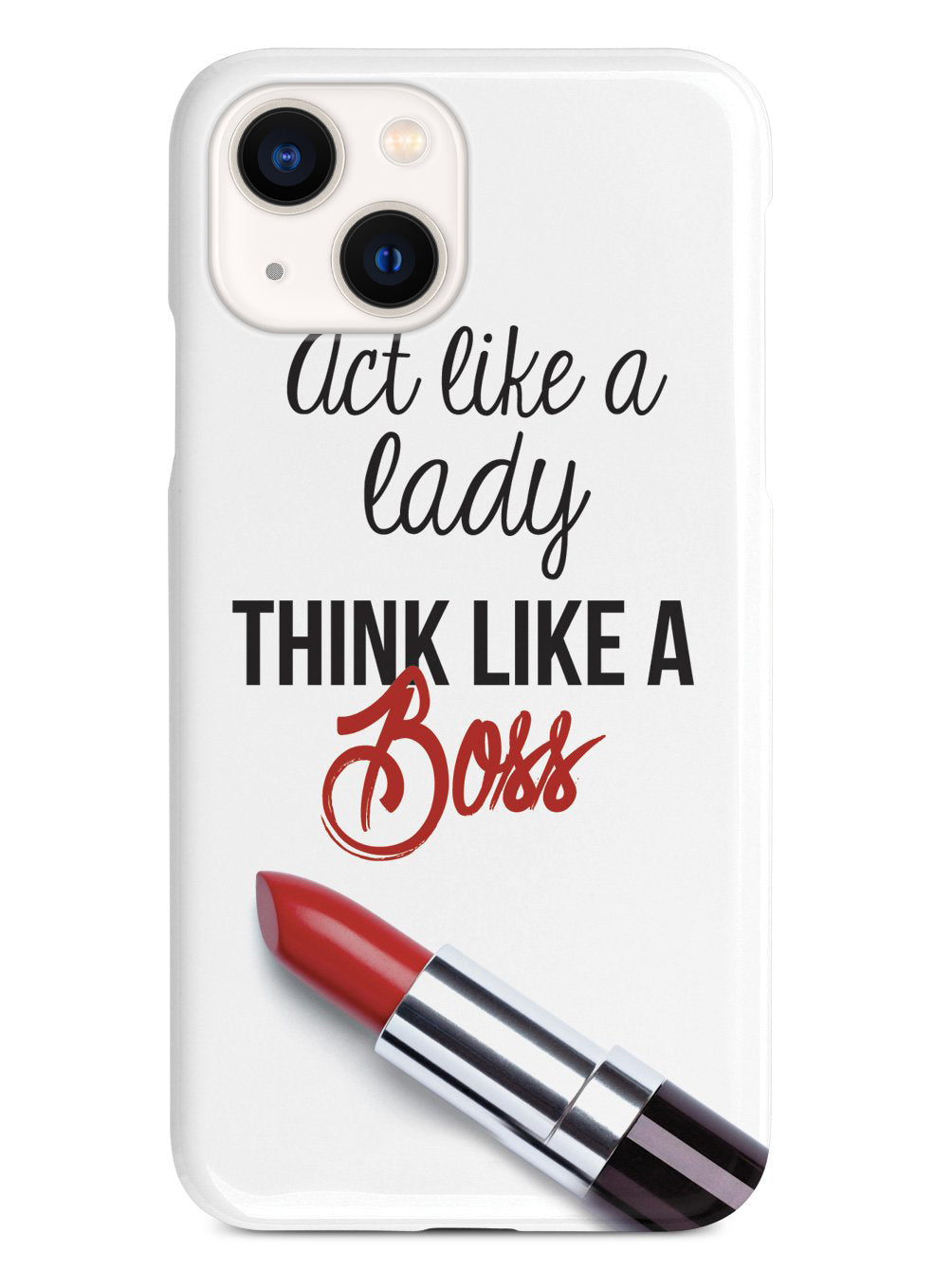 Act Like a Lady, Think Like a Boss Case