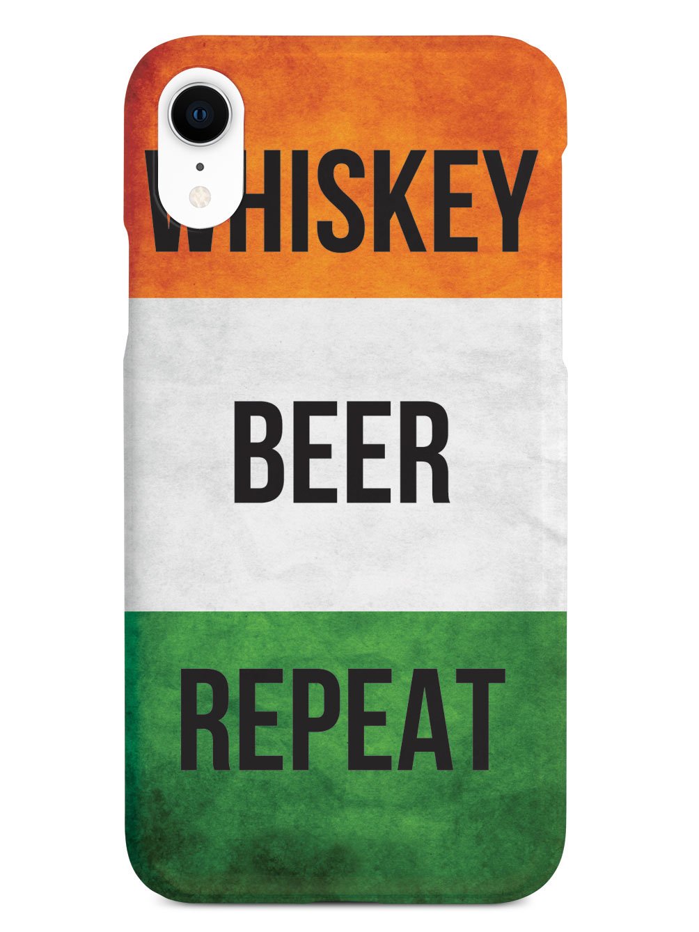 Whiskey Beer Repeat - Irish Flag Case