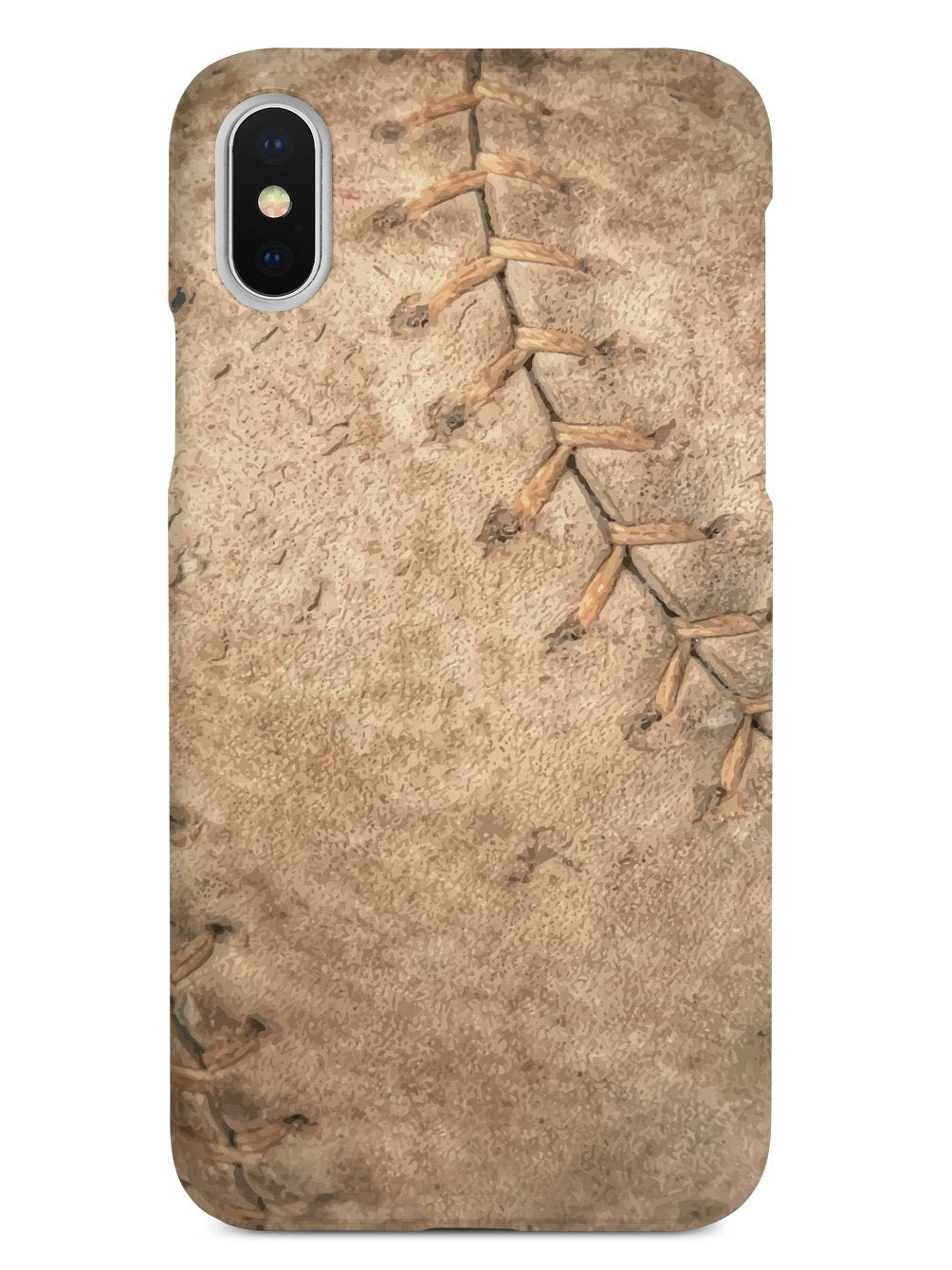 Vintage Baseball Texture Case