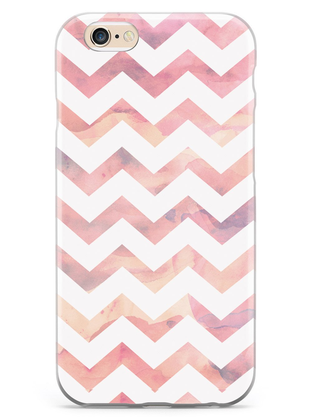 Watercolor Chevron Pattern - Light Pink Case