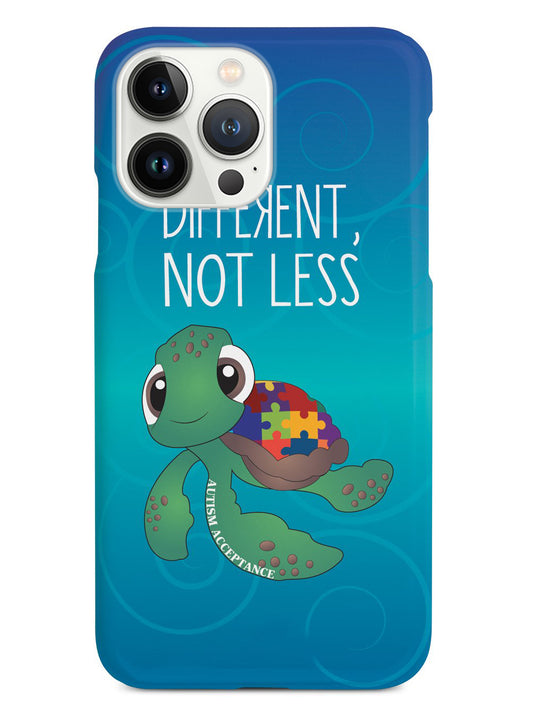 Different, Not Less Turtle - Autism Awareness Case