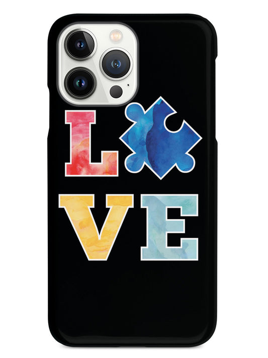 Love - Autism Puzzle Piece Awareness Case