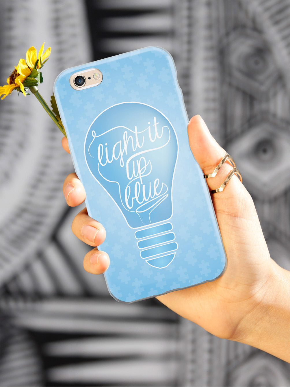 Light it up Blue - Autism Awareness Case