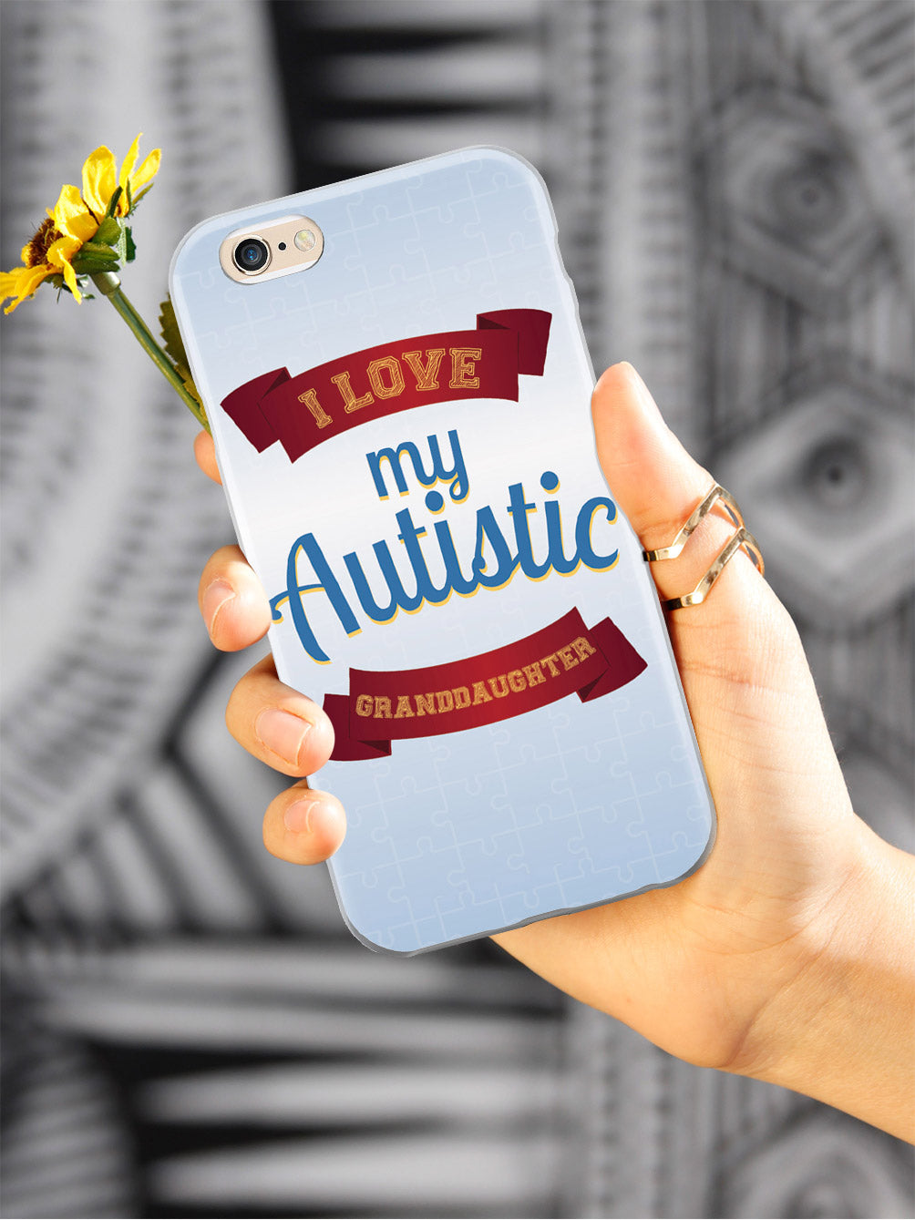 I Love My Autistic Granddaughter - Autism Awareness Case