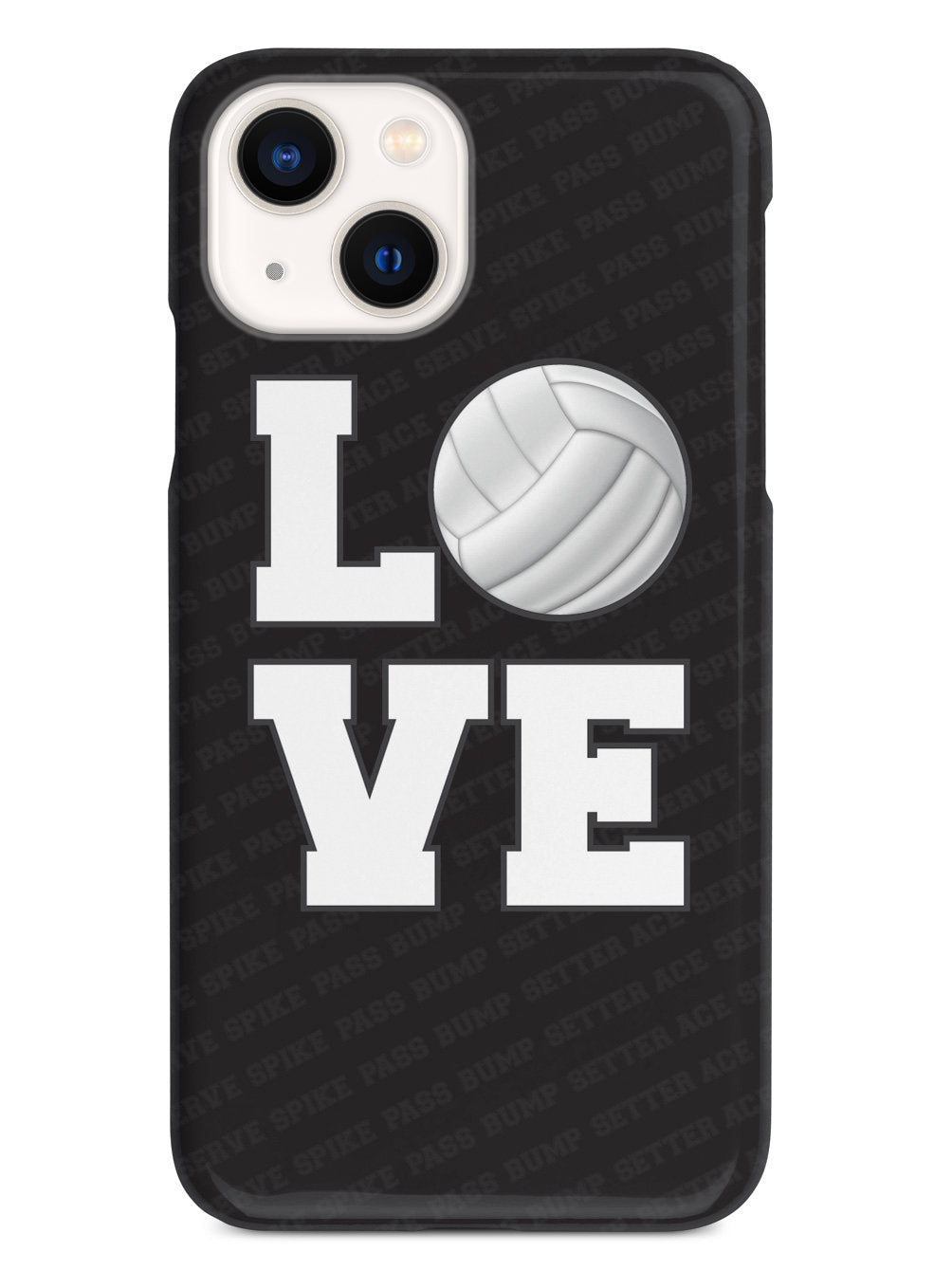 L.O.V.E. Volleyball Black Case L.O.V.E. Volleyball Black Case