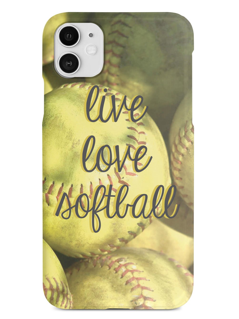 Live Love Softball Case