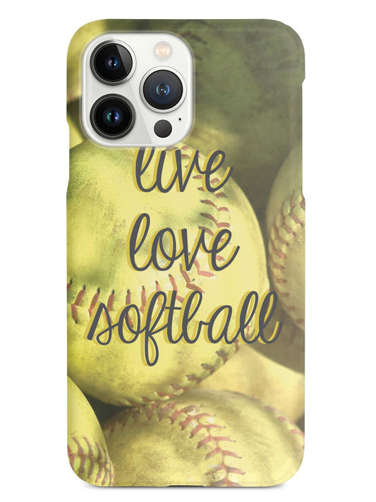 Live Love Softball Case