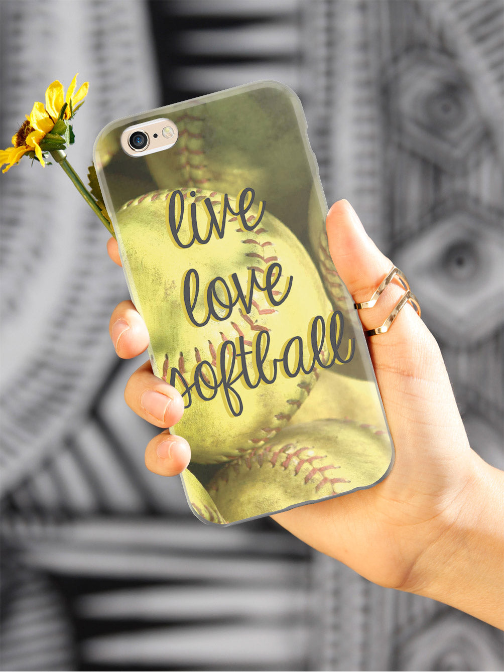 Live Love Softball Case