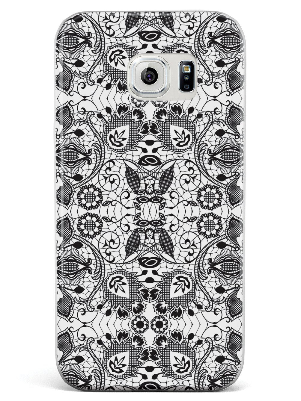 Lace Pattern - Black Case