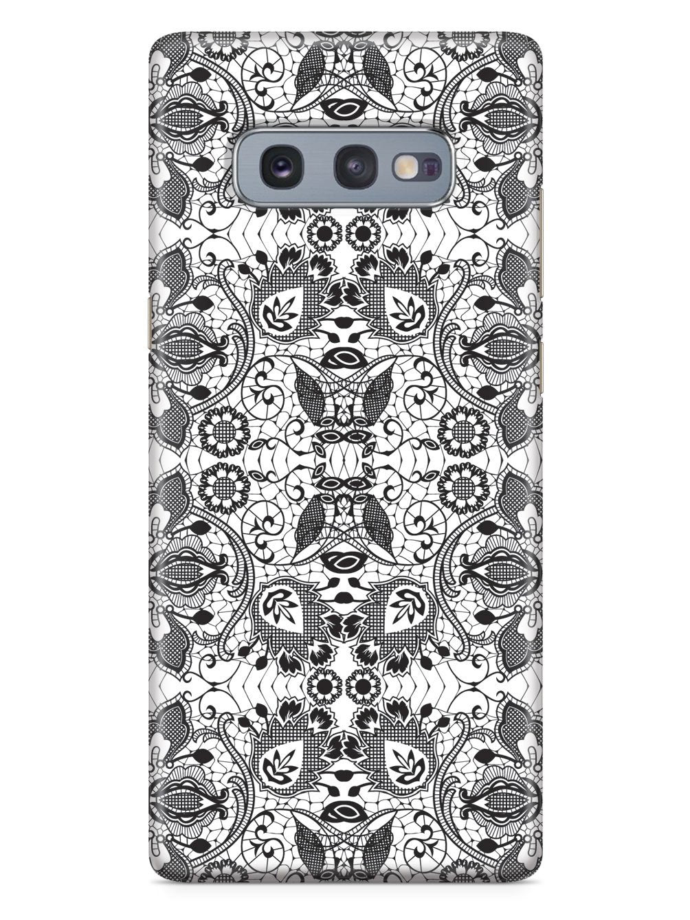 Lace Pattern - Black Case