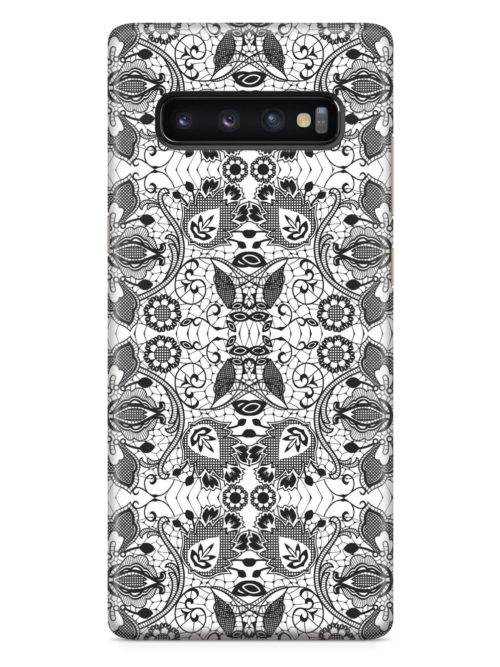 Lace Pattern - Black Case