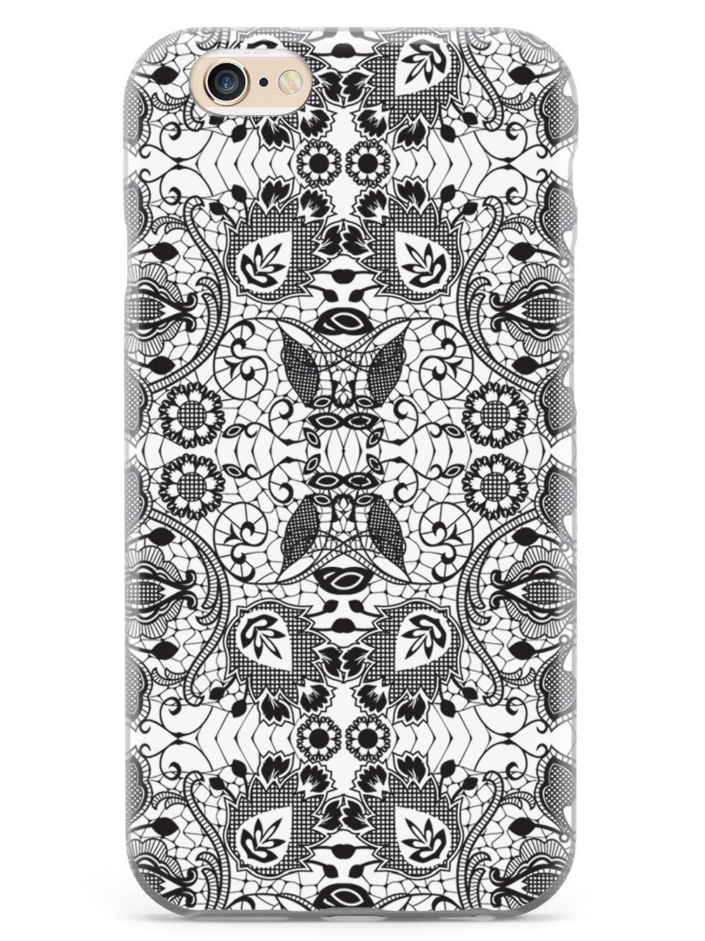 Lace Pattern - Black Case