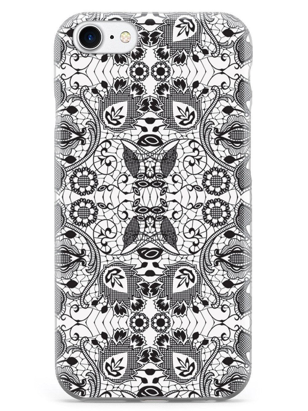 Lace Pattern - Black Case