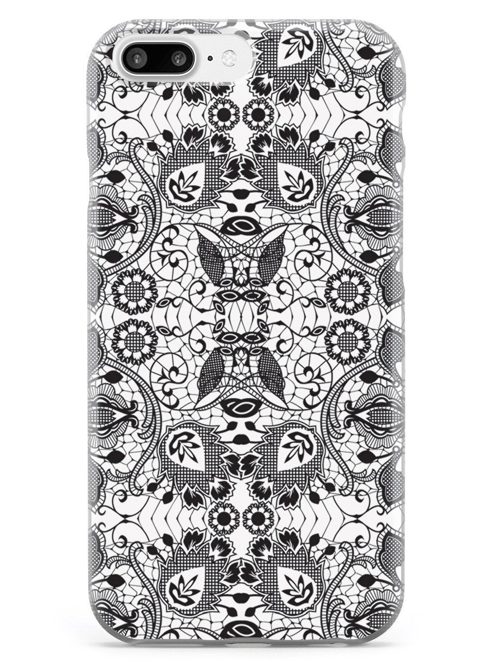Lace Pattern - Black Case