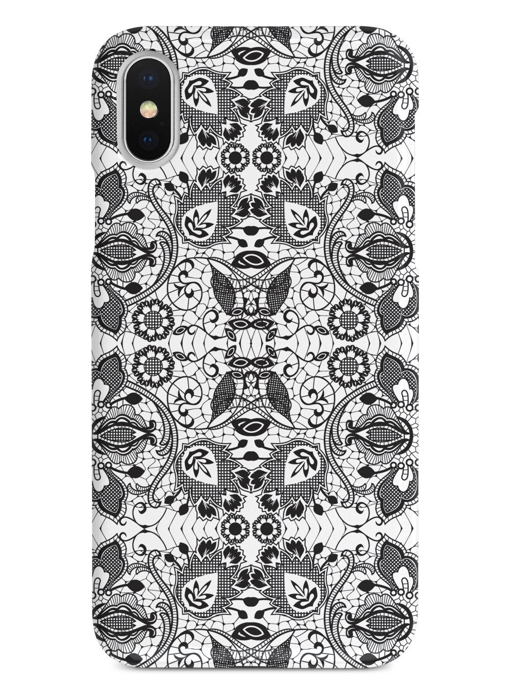 Lace Pattern - Black Case