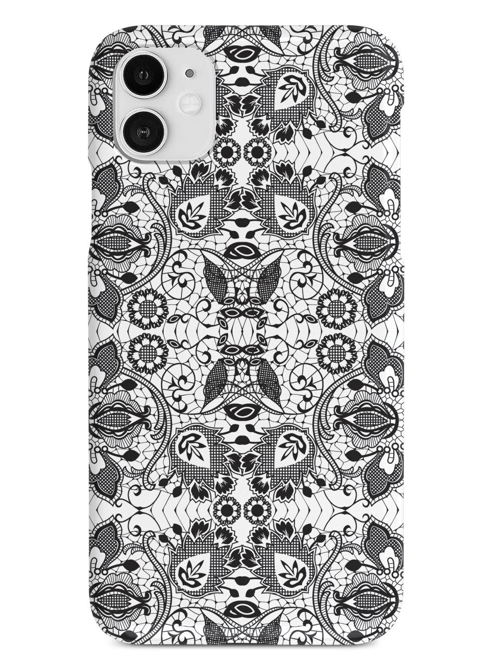 Lace Pattern - Black Case