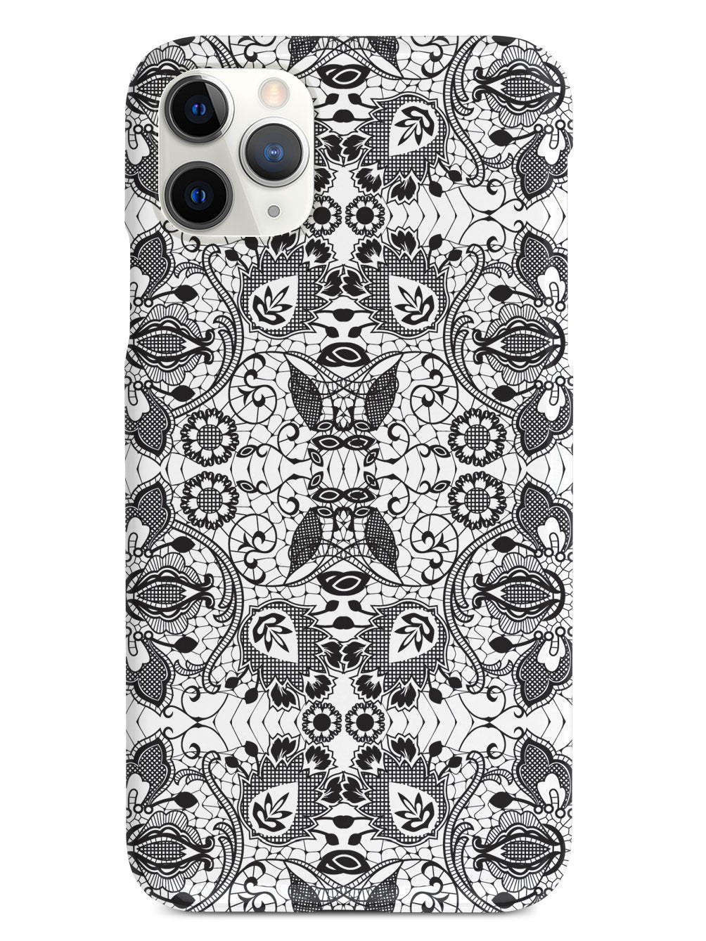Lace Pattern - Black Case