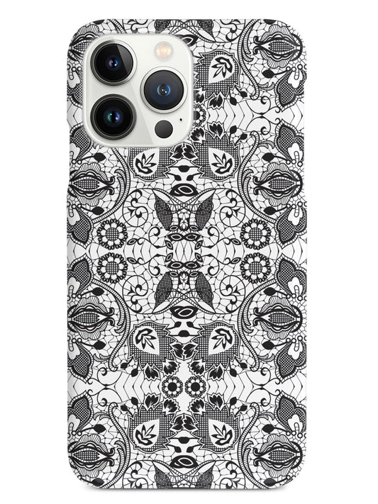 Lace Pattern - Black Case
