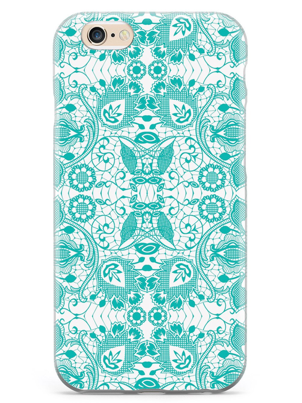 Lace Pattern - Teal Case