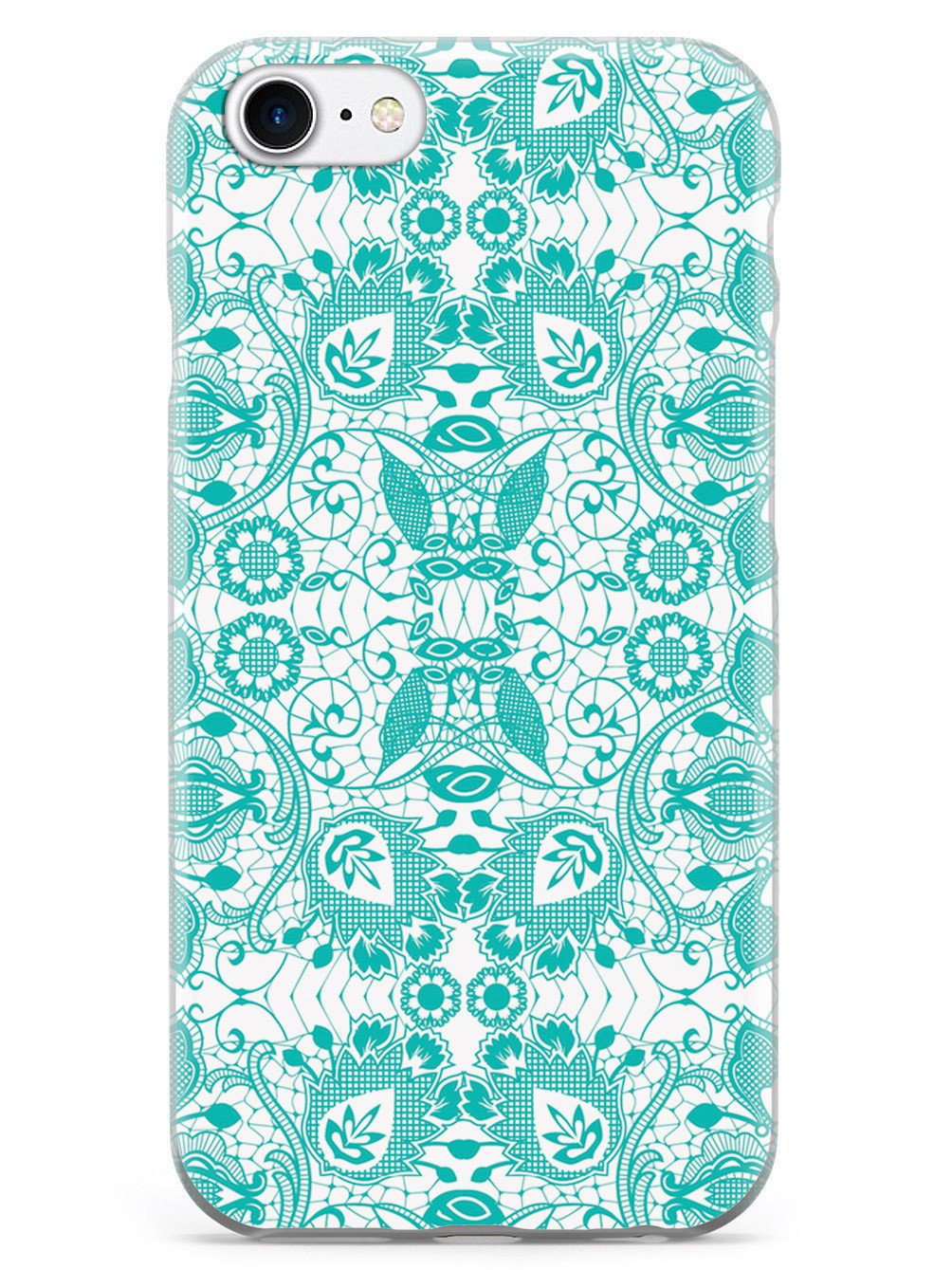 Lace Pattern - Teal Case