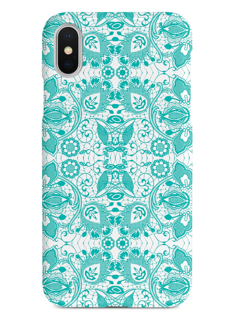 Lace Pattern - Teal Case