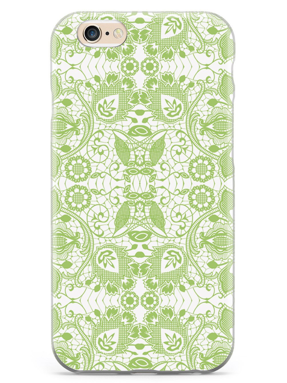Lace Pattern - Sage Green Case