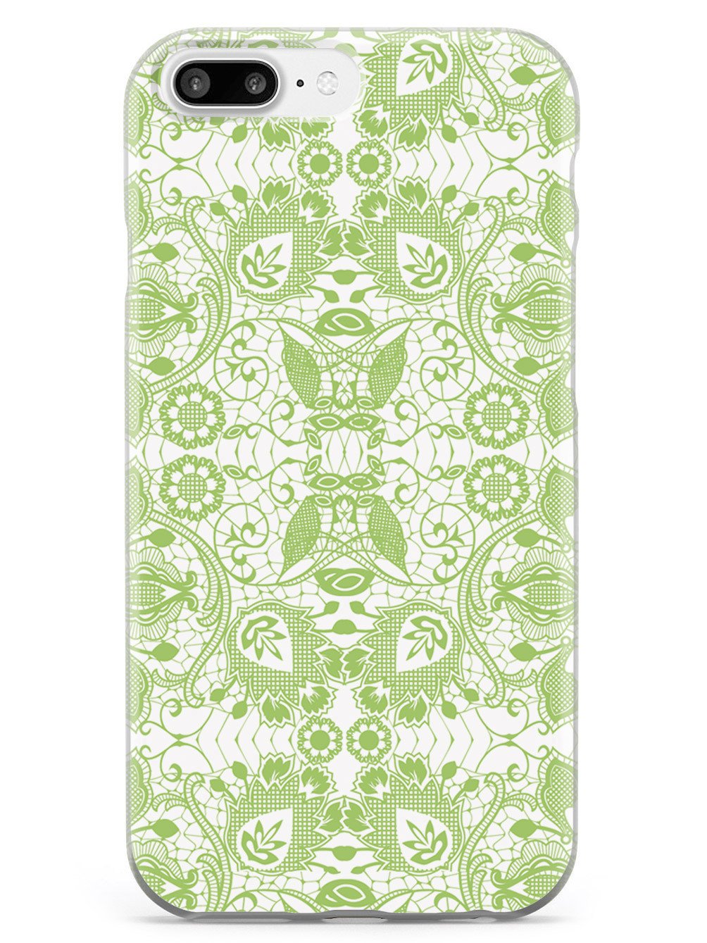 Lace Pattern - Sage Green Case
