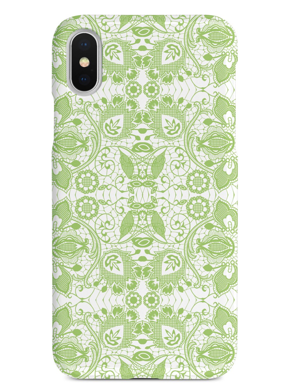 Lace Pattern - Sage Green Case