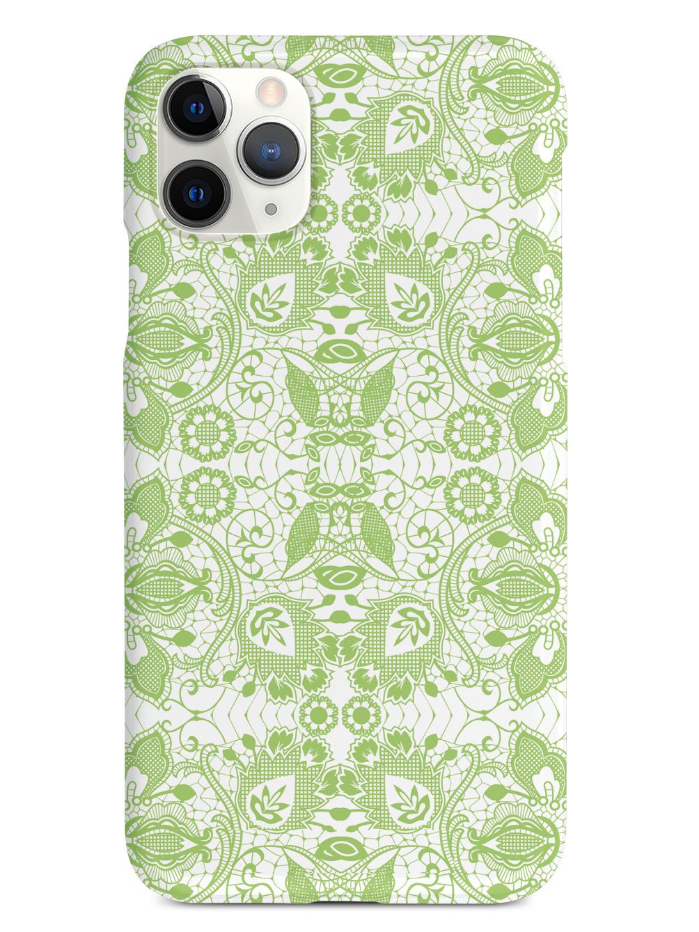 Lace Pattern - Sage Green Case