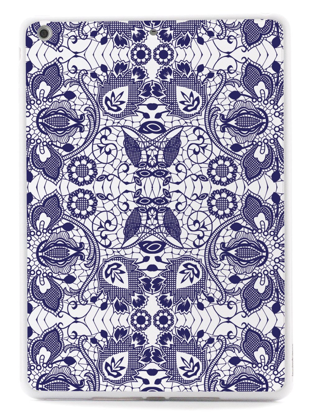 Lace Pattern - Navy Blue Case