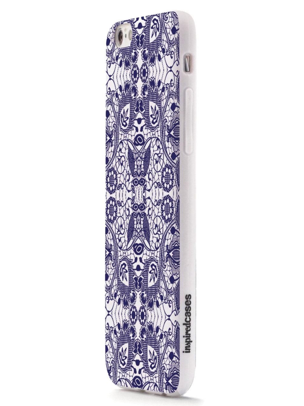Lace Pattern - Navy Blue Case
