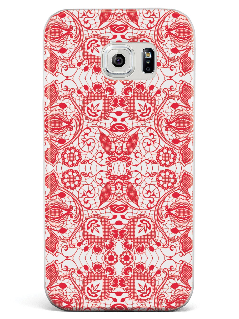 Lace Pattern - Red Case
