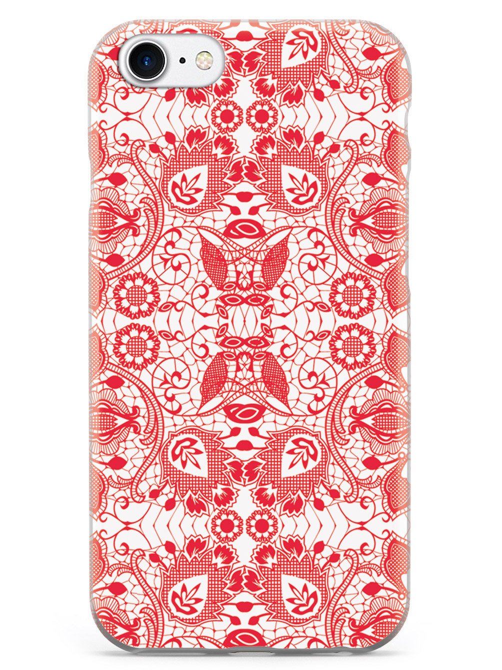 Lace Pattern - Red Case