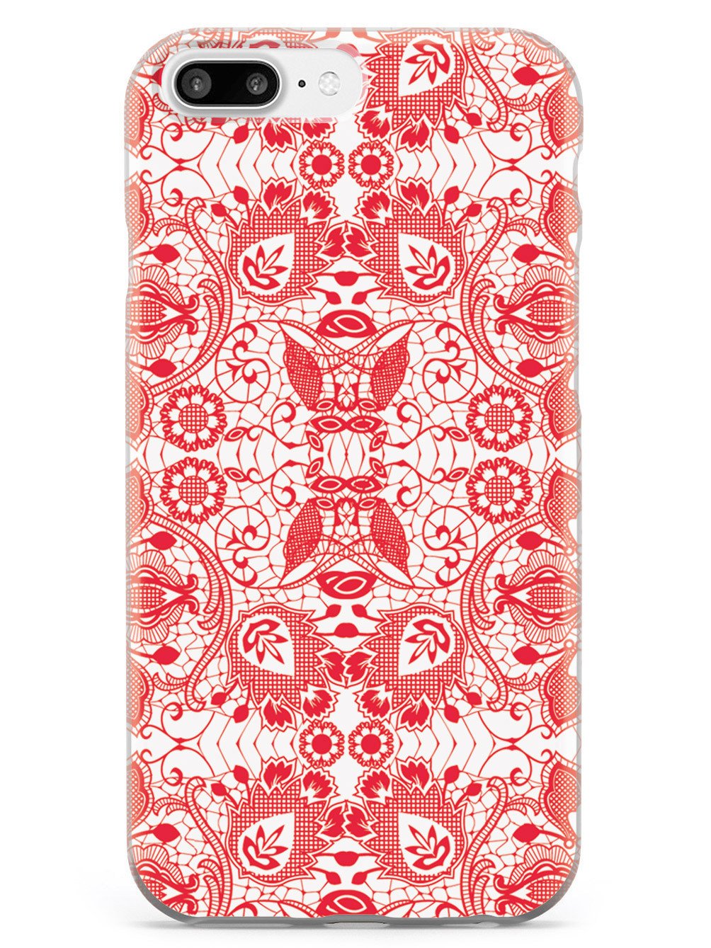Lace Pattern - Red Case