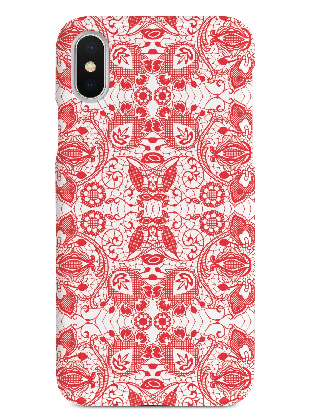 Lace Pattern - Red Case