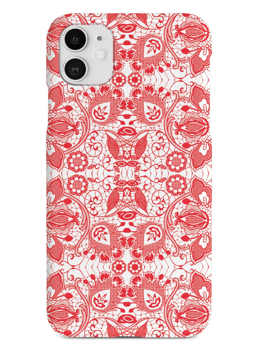 Lace Pattern - Red Case