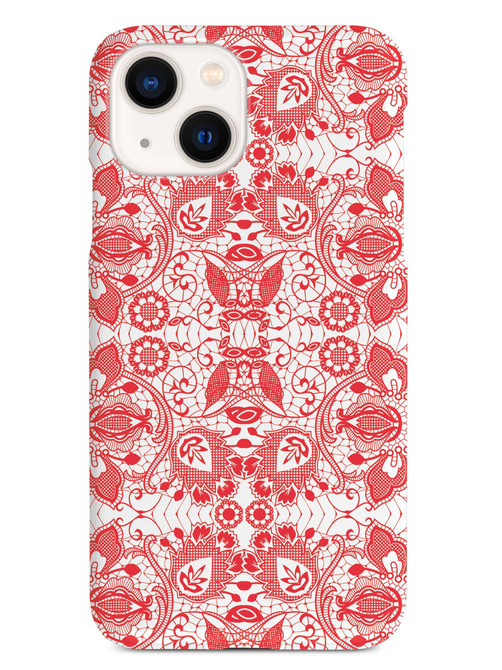 Lace Pattern - Red Case