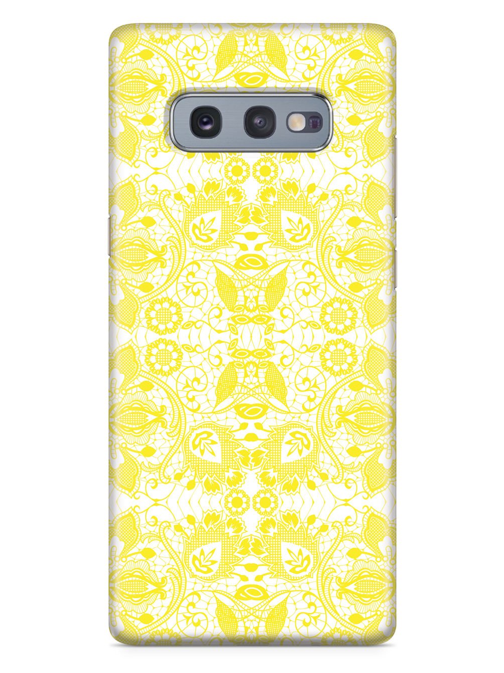 Lace Pattern - Yellow Case