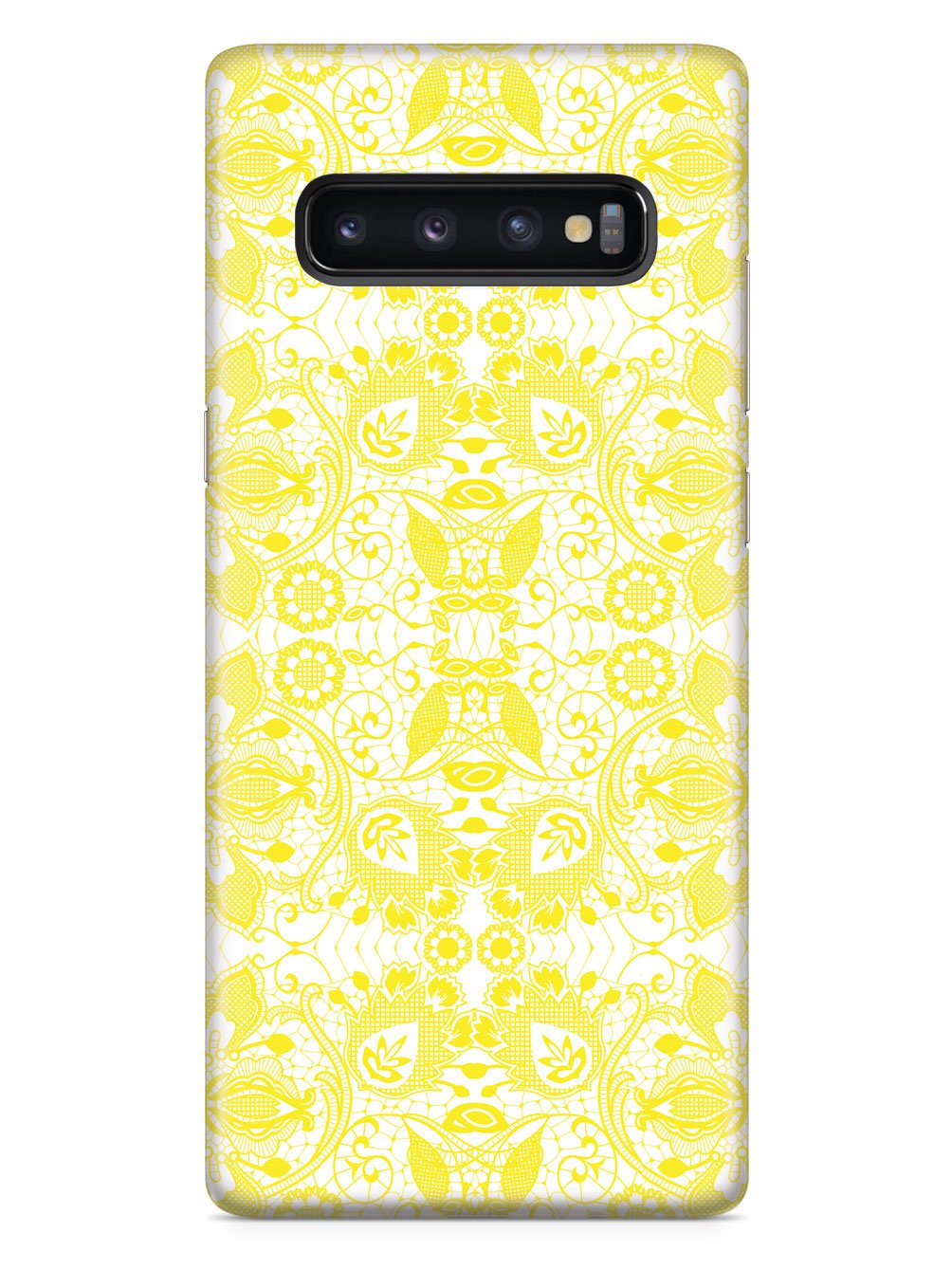 Lace Pattern - Yellow Case