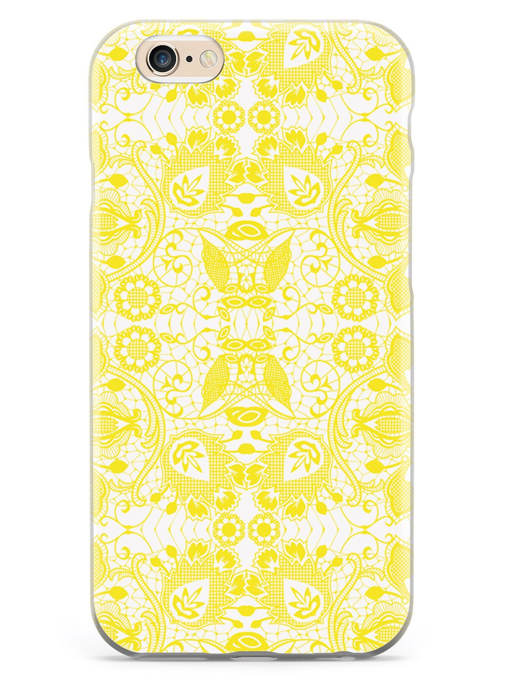 Lace Pattern - Yellow Case