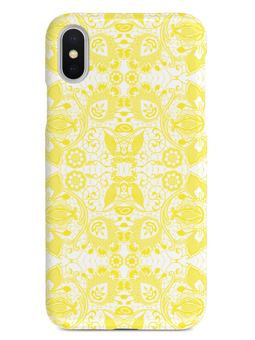 Lace Pattern - Yellow Case