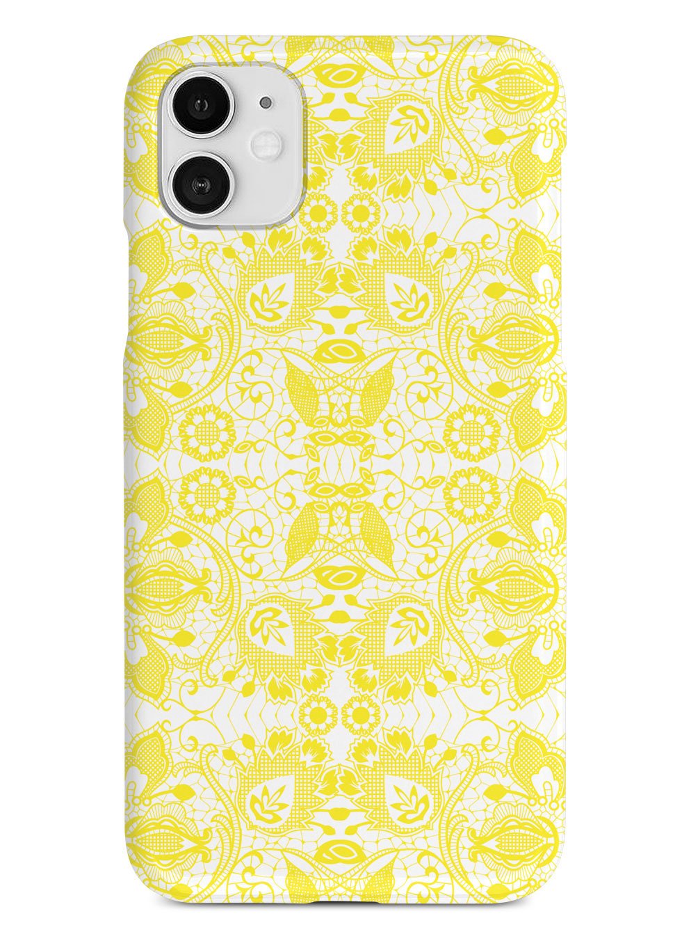 Lace Pattern - Yellow Case