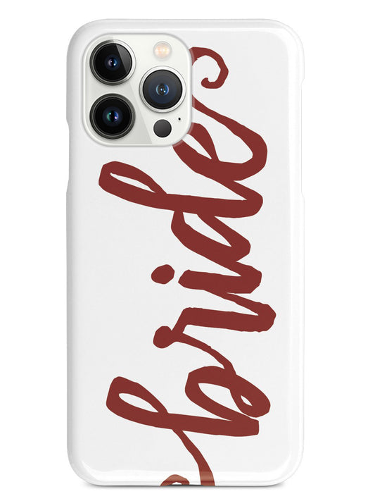 Bride - Crimson Red Case