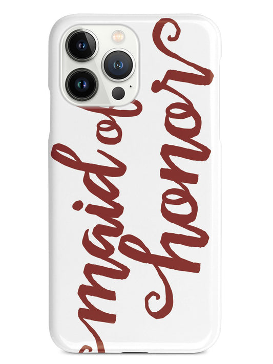 Maid of Honor - Crimson Red Case
