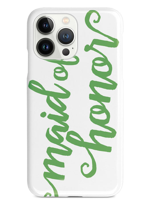 Maid of Honor - Emerald Green Case