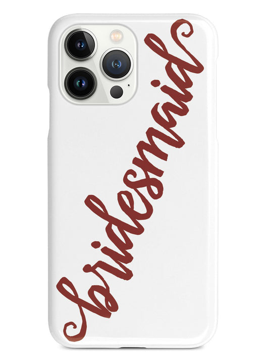Bridesmaid - Crimson Red Case