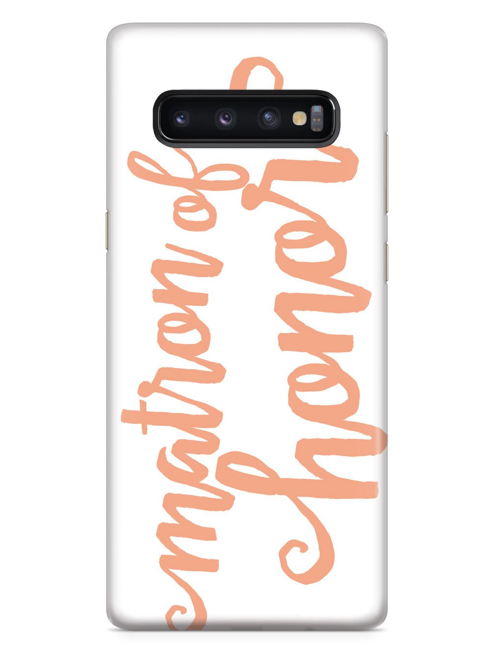 Matron of Honor - Peach Case