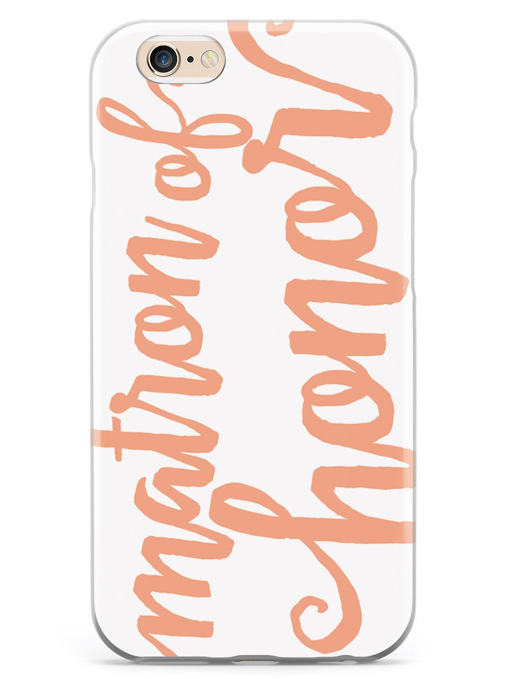 Matron of Honor - Peach Case